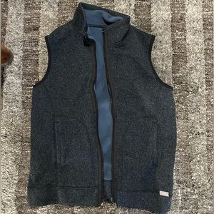 Figs reversible fleece vest